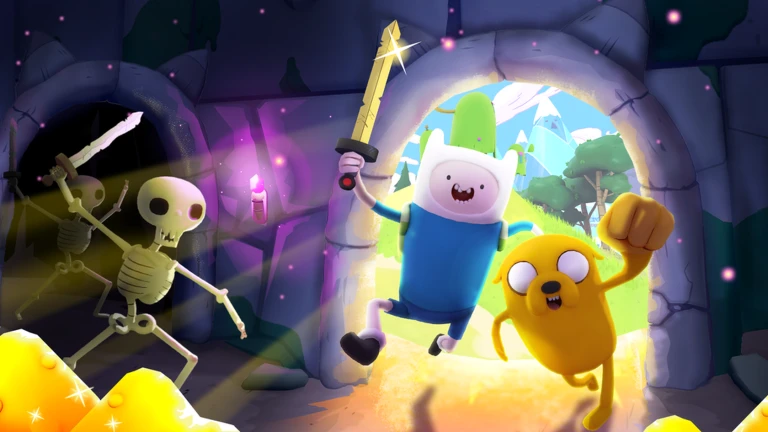 Adventure Time RPG Roblox screenshot of a dungeon path