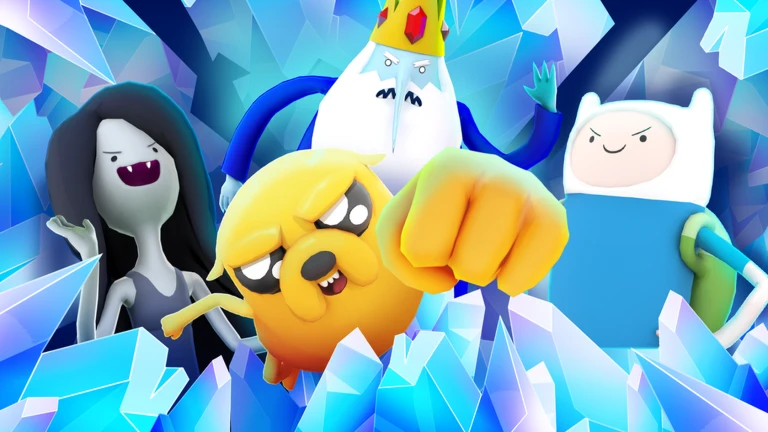Adventure Time RPG Roblox screenshot of a combat area
